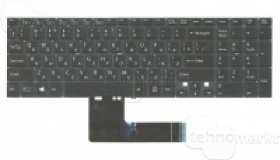 Клавиатура для ноутбука Sony SVF15 черная без ра