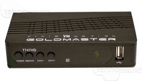 Цифровой эфирный ресивер DVB-T2 GoldMaster T747H