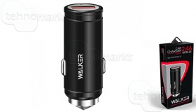 Автомобильное зарядное USB 2,4A Walker WCR-23 (1
